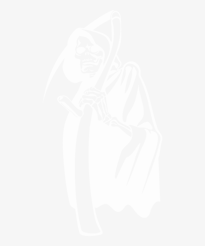Grim Reaper - White Grim Reaper Png, transparent png #233683