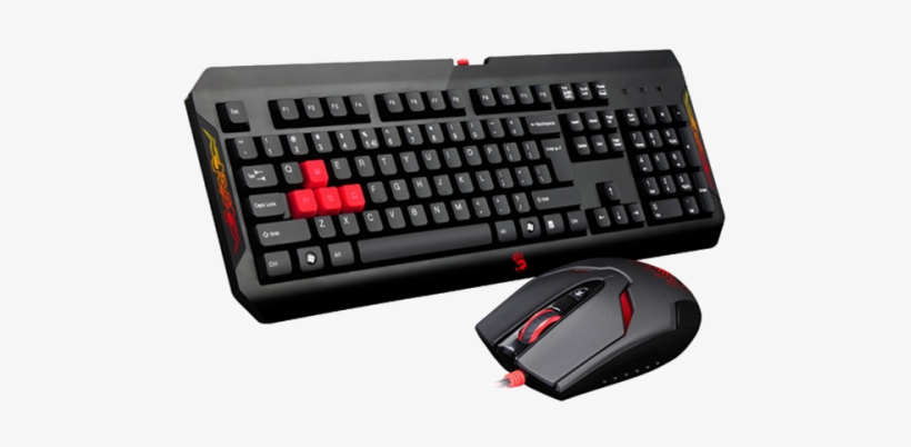 Keyboard And Mouse Png - Bloody Wired Bloody Gaming Keyboard (q100), transparent png #233817