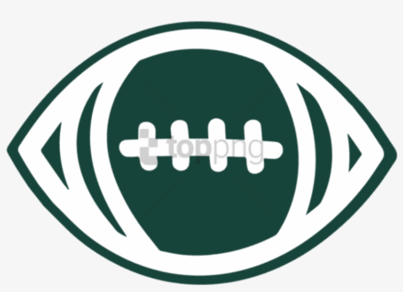 Green Football Die Cut Sticker - Die Cutting, transparent png #233919