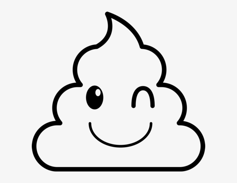 Image Free Poop At Getdrawings Com Free For Personal - Cute Poop Coloring Pages, transparent png #233972