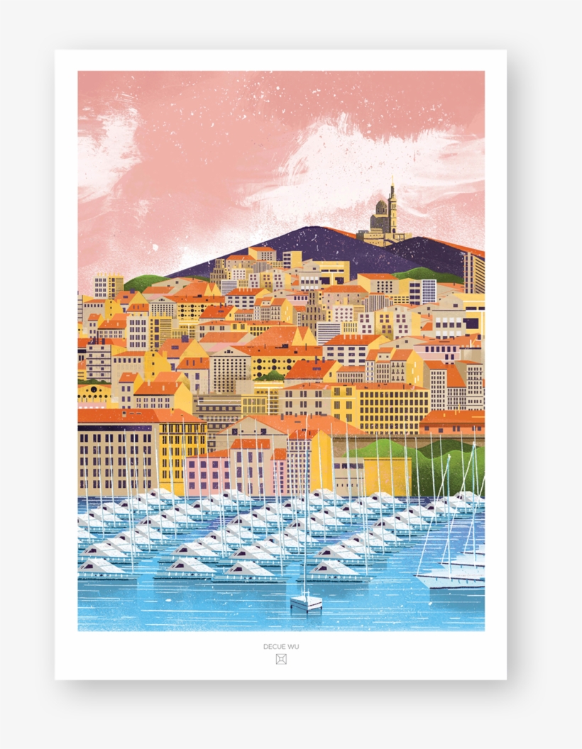 City Illustration - Marseille - Marseille, transparent png #234046