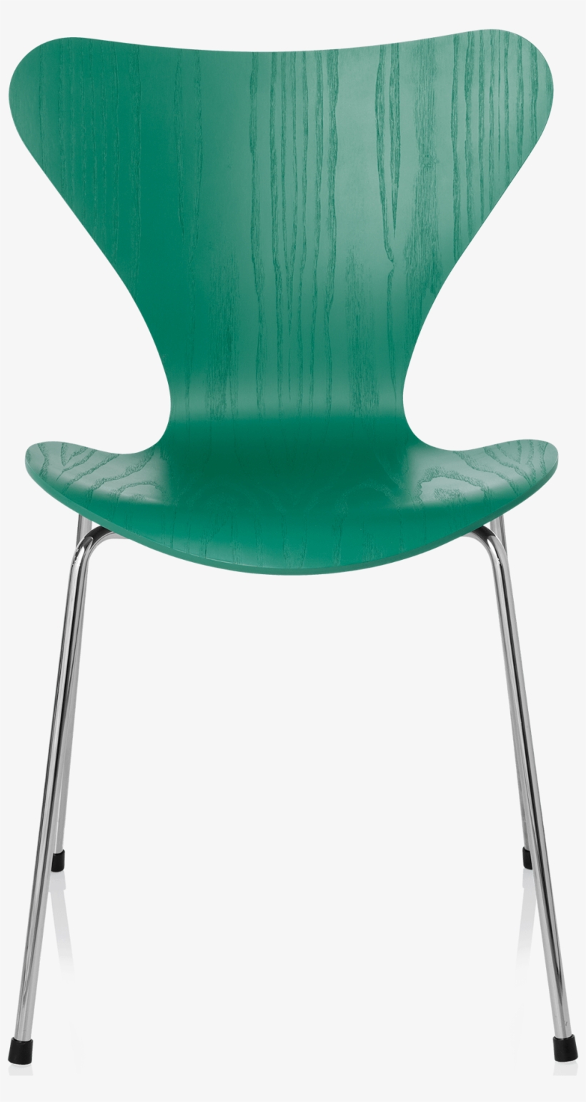 Series 7 Chair Arne Jacobsen Huzun Green Coloured Ash - 7 Chair, transparent png #234331