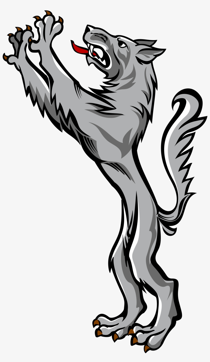 Norse Wolf Head - Coat Of Arms Symbols Wolf, transparent png #234332