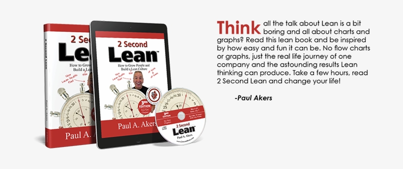 2 Second Lean - 2 Second Lean 3rd Edition [book], transparent png #234507