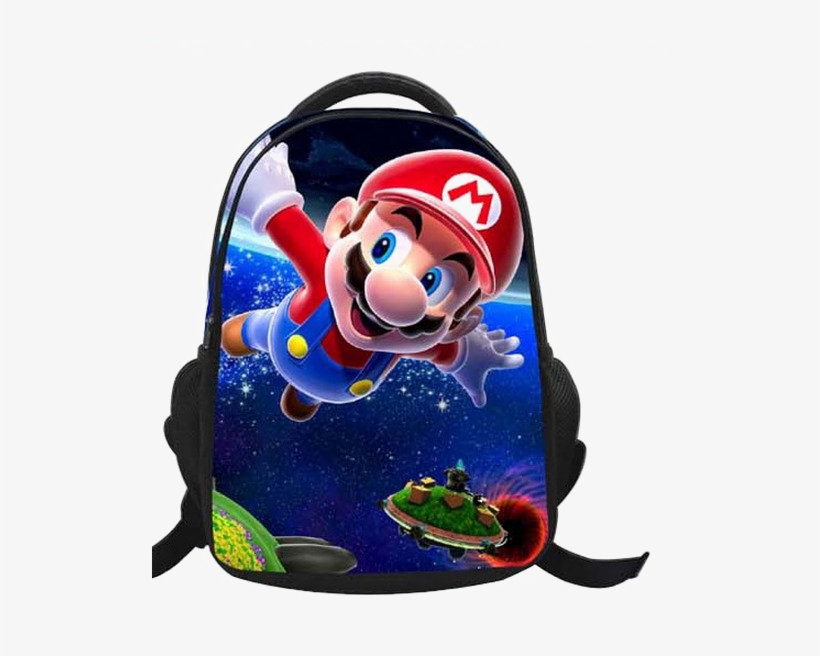 School Bag Png Image Background - Super Mario Bros Bag, transparent png #234571