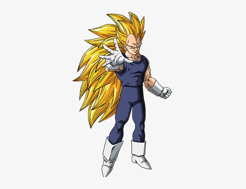 Ss3 Vegeta - Personaje Imagenes De Dragon Ball Heroes, transparent png #234762