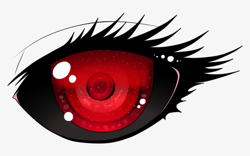 so I drew one of Lucifer's red eyes bc I rly like em a lot : r/lucifer