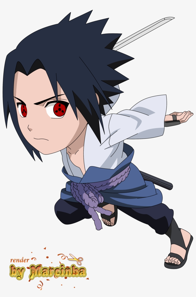 Png Chibi Sasuke Uchiha Sharingan Eyes By Marcinha20