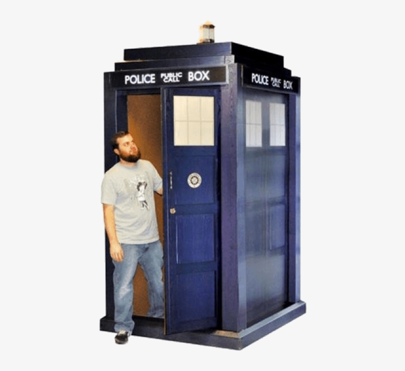 Tardis - Doctor Who Tardis Cardboard, transparent png #235510