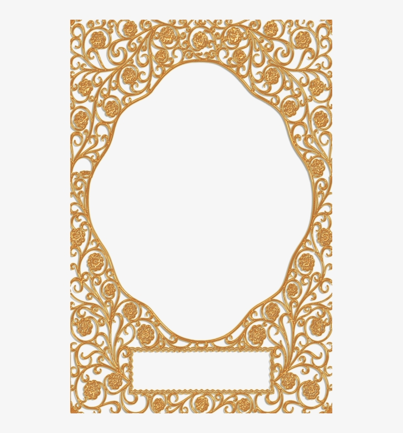 Image Transparent Download Free Digital Images Gif - Frame Golden Vintage Png, transparent png #235533