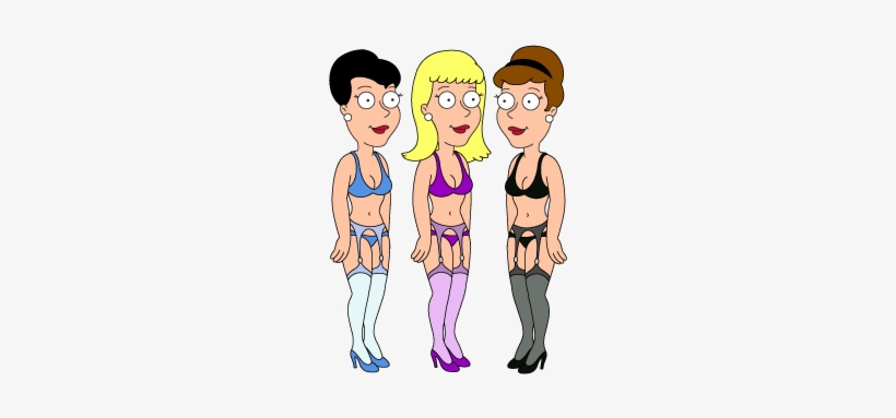 Common Peter Griffin Sexy Party Girls Family Guy The - Sexy Girls From Family Guy, transparent png #235611