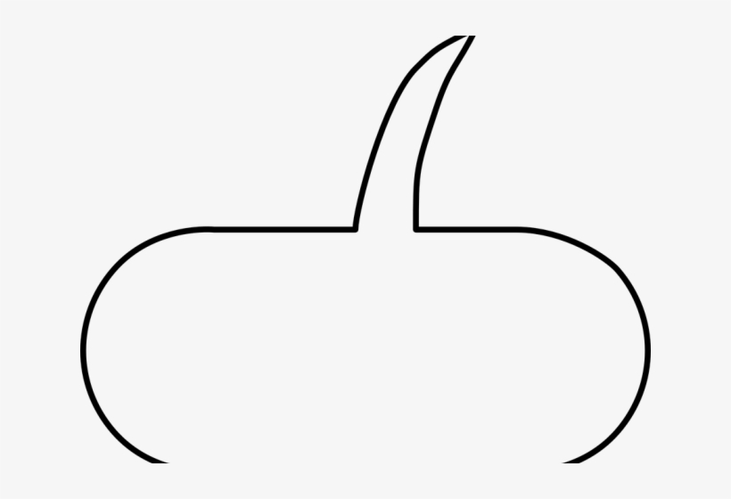 Cartoon Text Bubble - Line Art, transparent png #235656