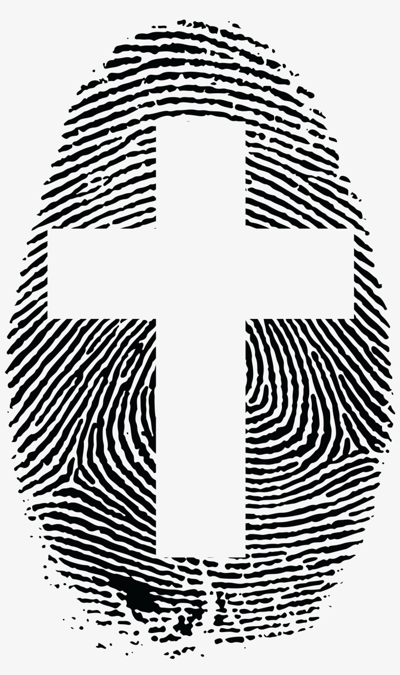 This Free Icons Png Design Of Cross Fingerprint, transparent png #235721