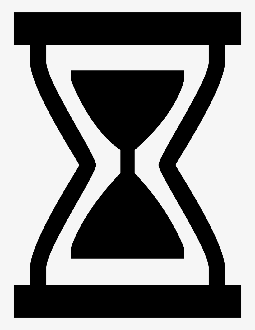 Sand Clock Svg Png Icon Free Download - Hourglass, transparent png #236273