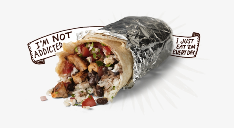 Photograph Courtesy Of Chipotle - Chipotle Burritos, transparent png #236591
