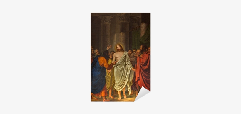 Go To Image - Painting Christ Between The Apostles By Sebastiano, transparent png #237505