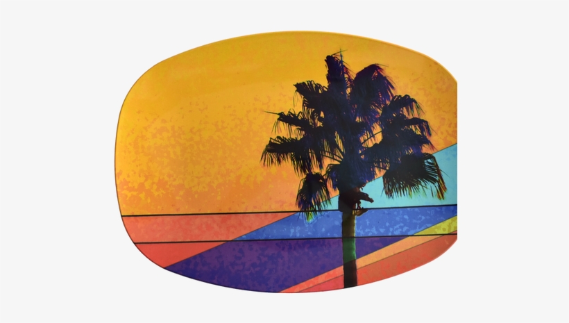 Sunny Dunes Platter - Palm Springs, transparent png #237654