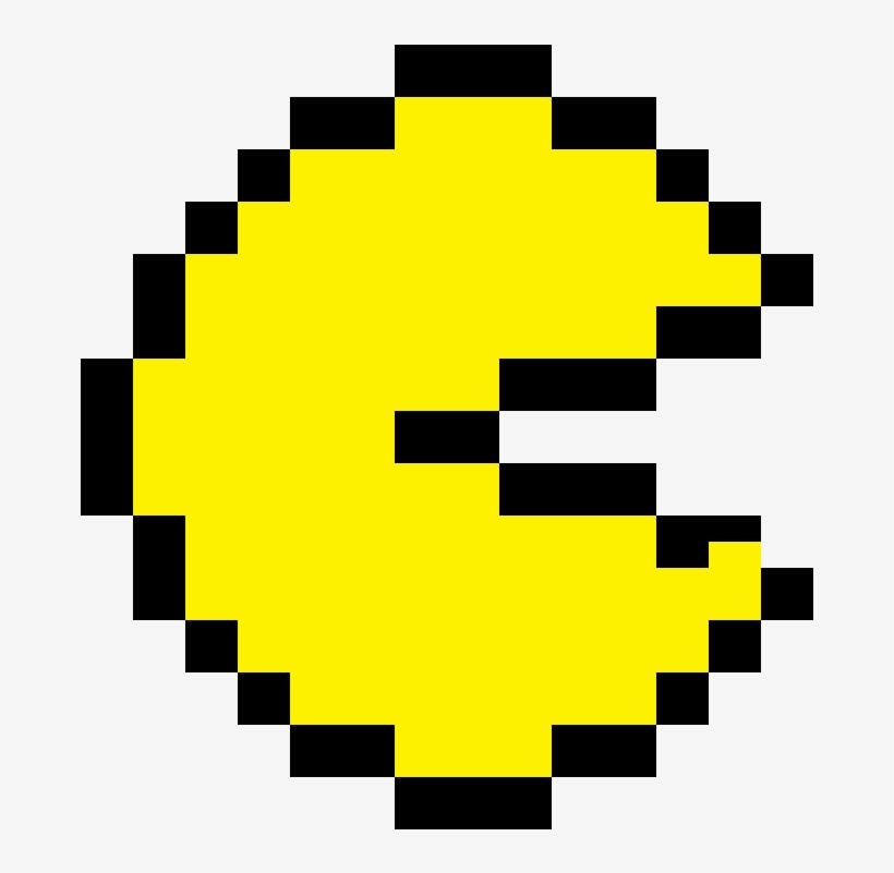 Pac-man - Pixel Art Pac Man, transparent png #237769