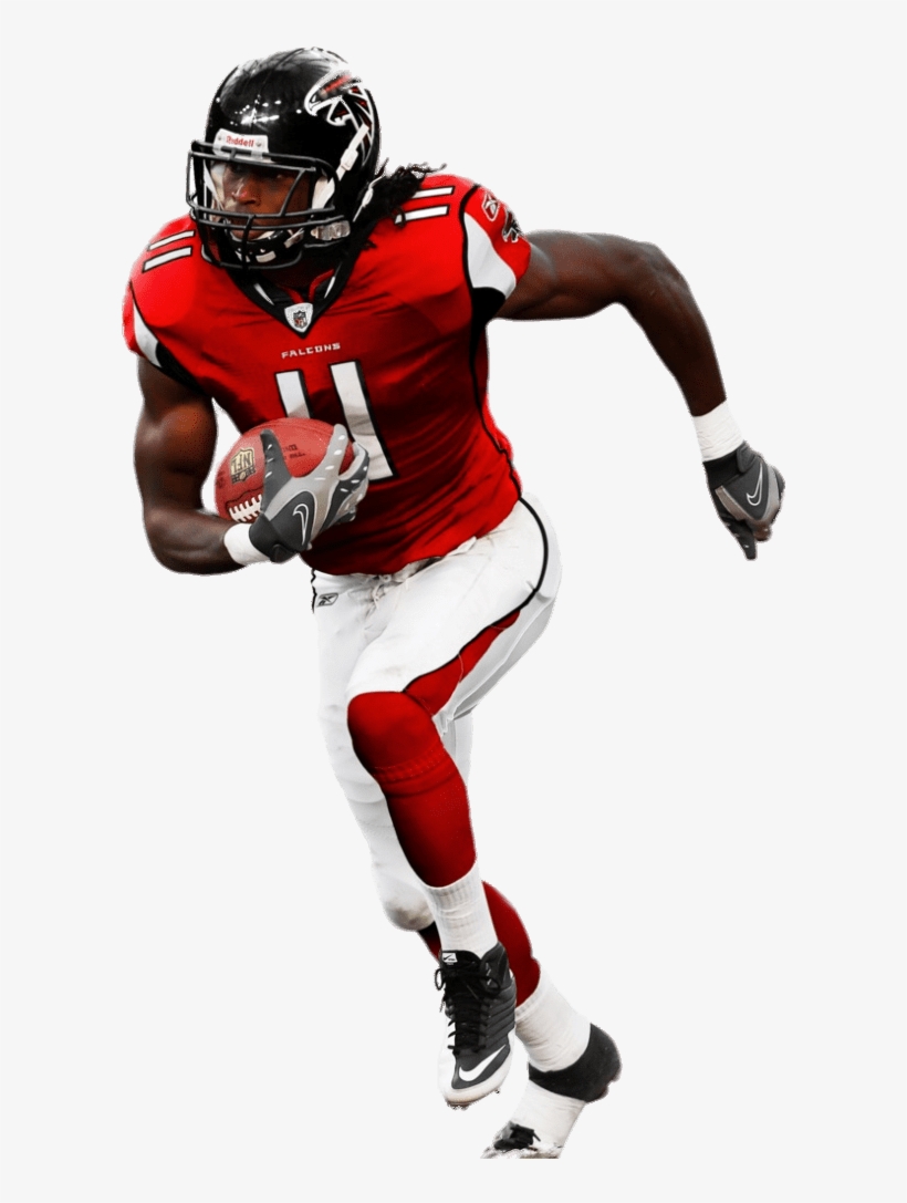 Julio Jones Atlanta Falcons - Julio Jones In Falcons Uniform, transparent png #237905
