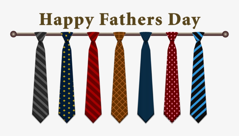 Transparent Png Fathers - Happy Fathers Day Ties, transparent png #237923