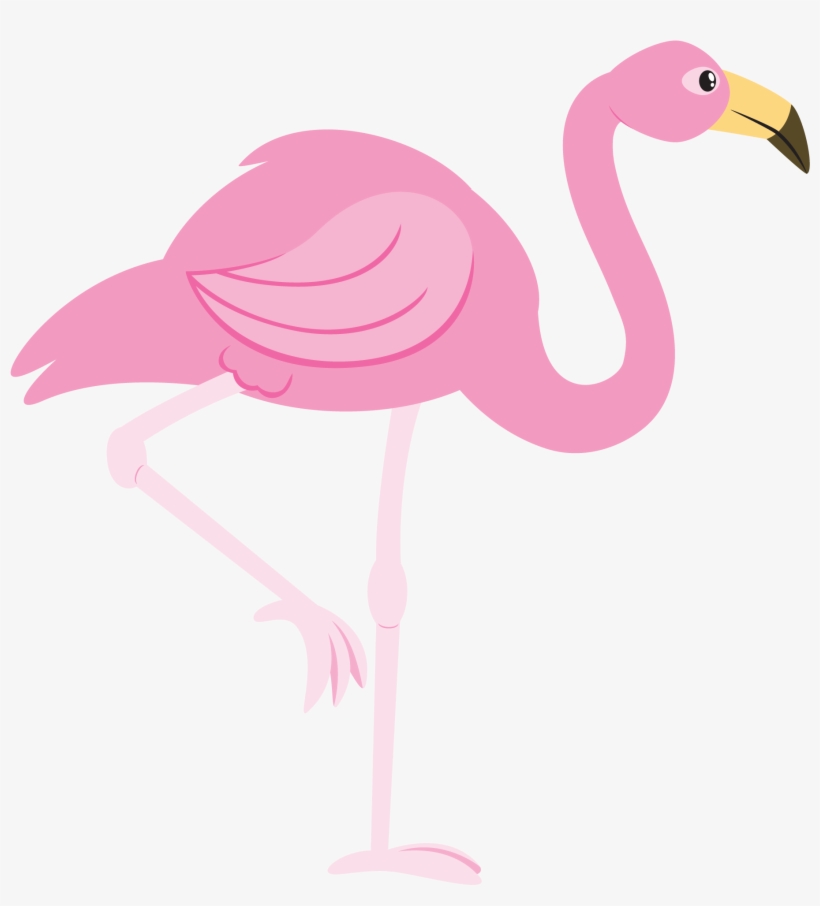 Glitter Clipart Flamingo - Flamingo Clip Art Png, transparent png #238010