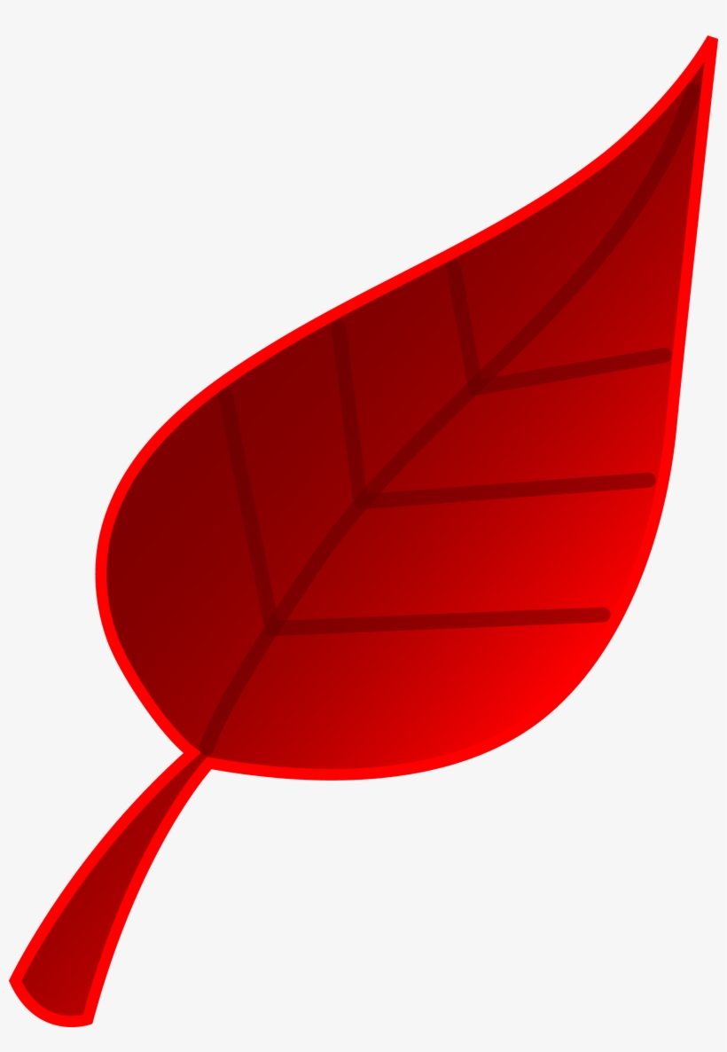 Leaves Clipart Red, transparent png #238112