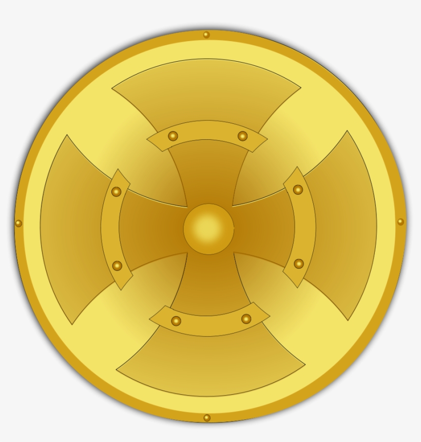How To Set Use Golden Shield Clipart, transparent png #238294