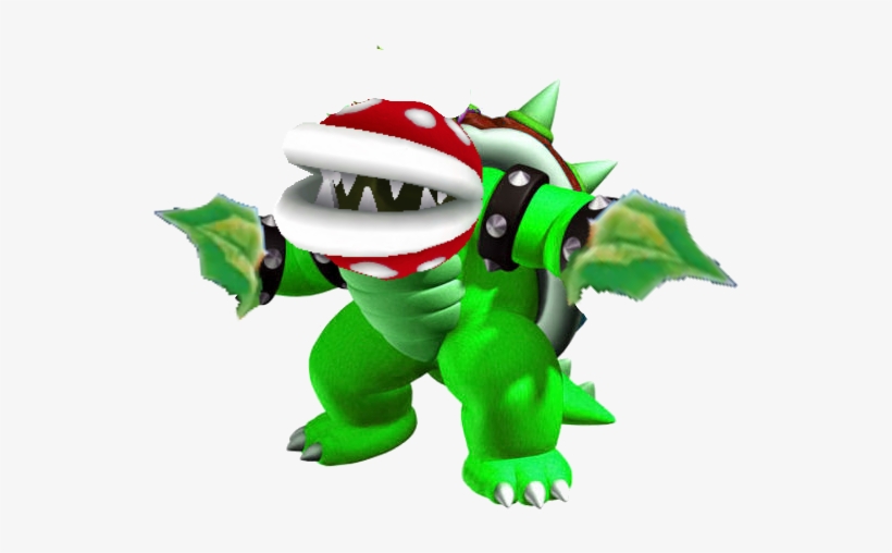 Piranha Bowser - Mario Party 8 Wario, transparent png #238606