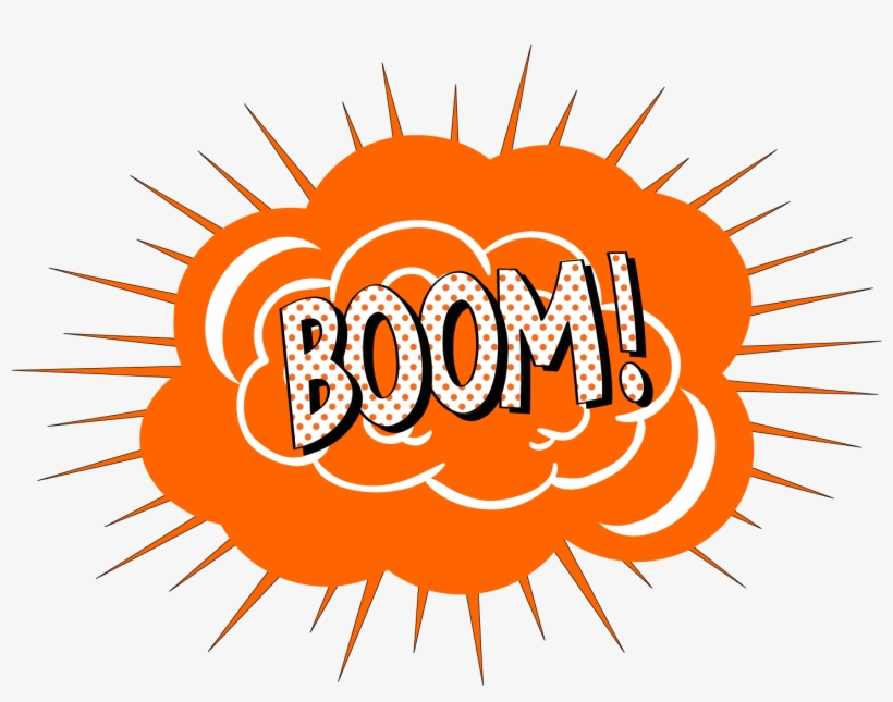 Vector Stock Cartoon Boom Effect Transprent Png Free - Library, transparent png #238921