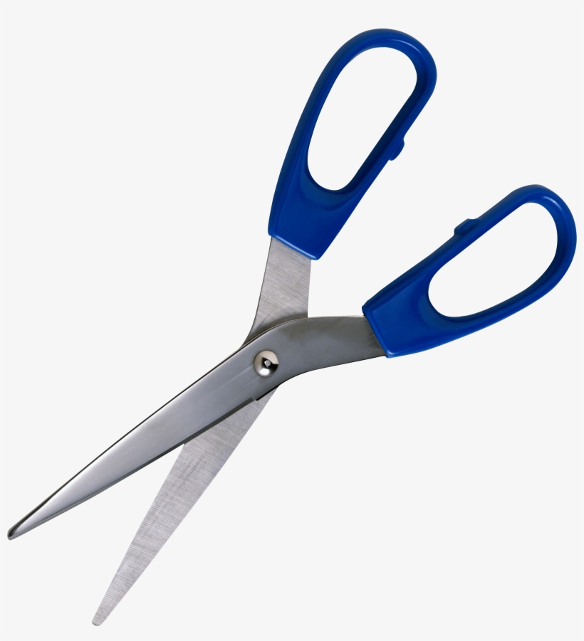 Blue Scissors - Scissors Png Clipart, transparent png #239069