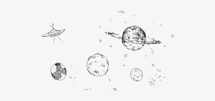 Tumblr Logo White Star Pretty Png Tumblr Logo Png White - Space Doodle Png, transparent png #239186