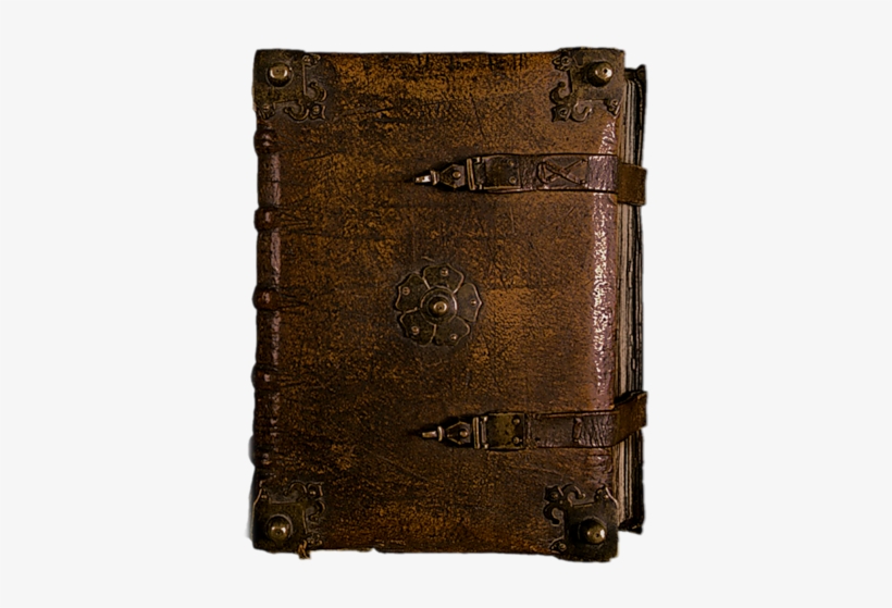 Old Leather Bound Book, transparent png #239209