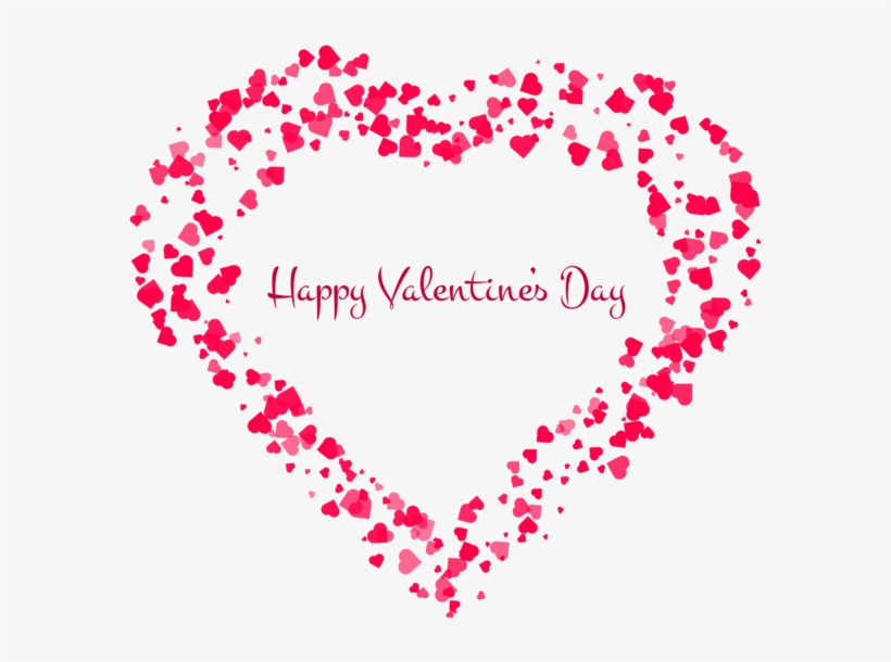 Happy Valentine's Day Decorative Heart Transparent - Valentine's Day, transparent png #239280