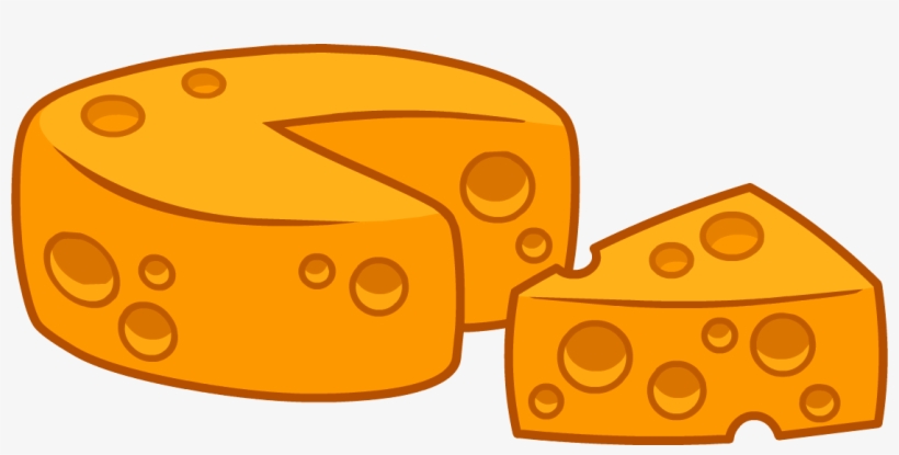 Puffle Food 8 Piece Cheese - Cheese Clipart, transparent png #239299