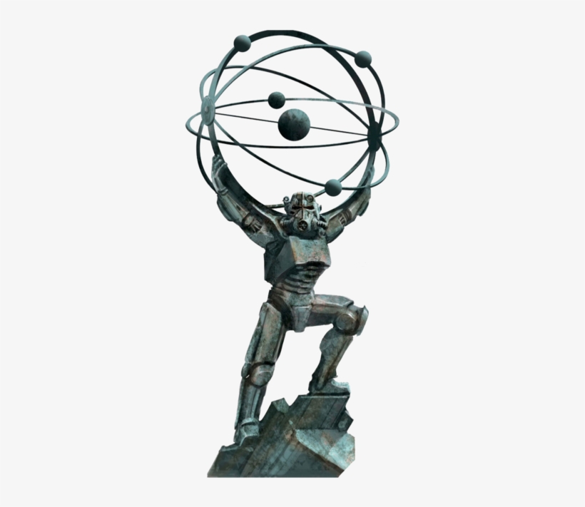 Fo4 Atomic Atlas - Power Armor Atomic Atlas, transparent png #239323