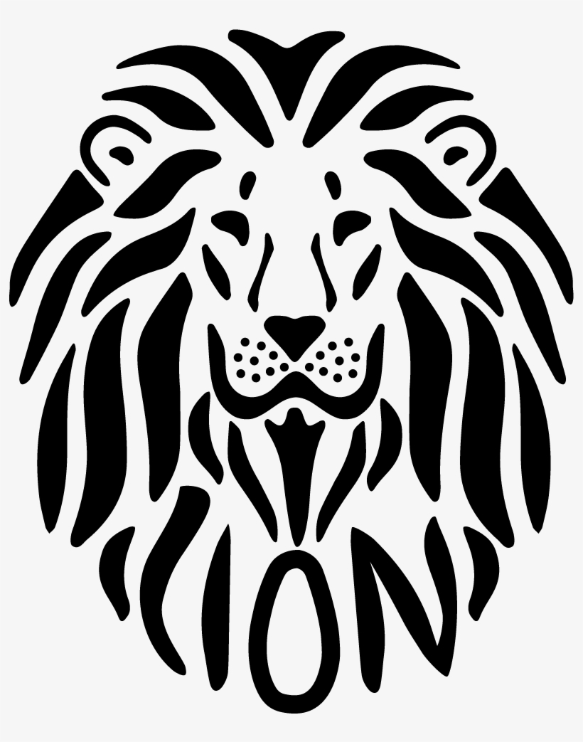 Lion Outline Png Clip Free - Lion Head Outline Png, transparent png #239518