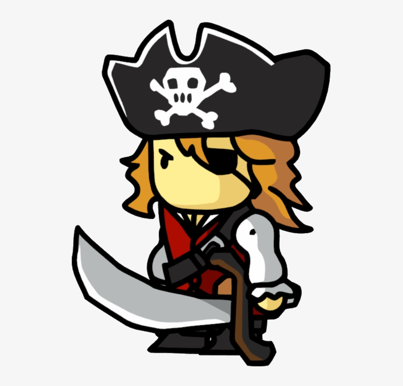 Pirate Png High-quality Image - Scribblenauts Pirate, transparent png #239564