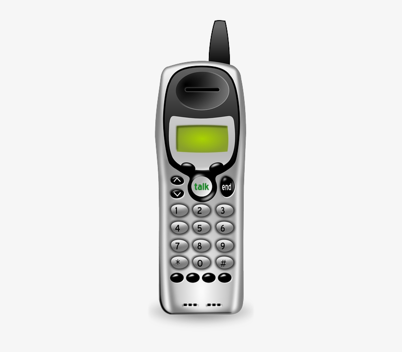 Phone, Home, Icon, Wireless, Cartoon, Telephone - Cordless Phone _1980's, transparent png #239654