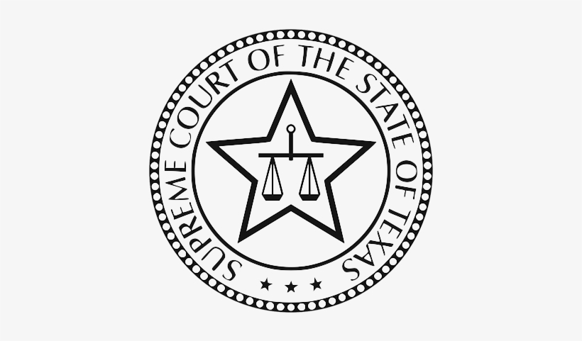 Seal Of The Supreme Court Of Texas - Supreme Court Of Texas, transparent png #239762