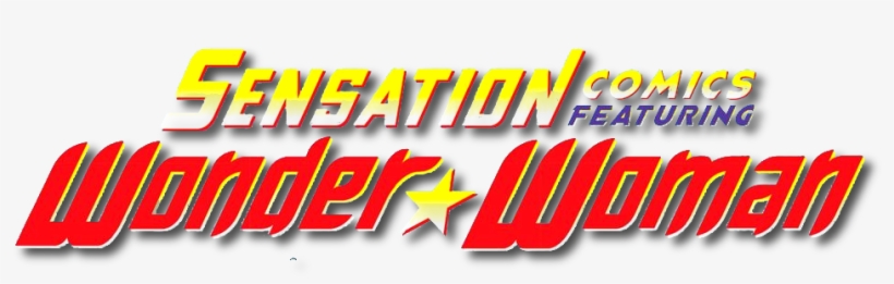Sensation Comics Featuring Wonder Woman Logo - Graphics, transparent png #2300705