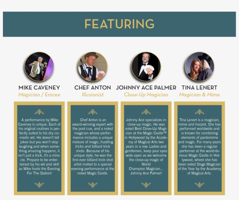 Featuring Performers - Brochure, transparent png #2300908