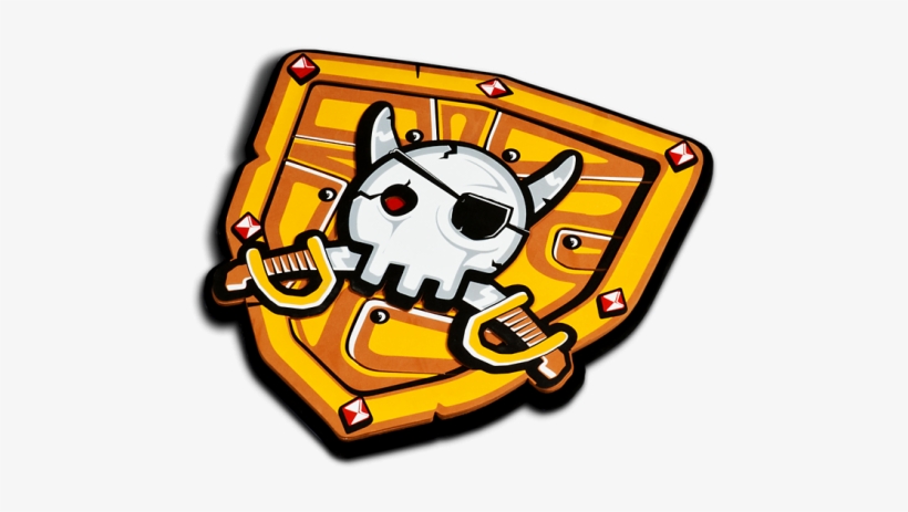 Escudo Pirata - Pirata Escudo, transparent png #2300931