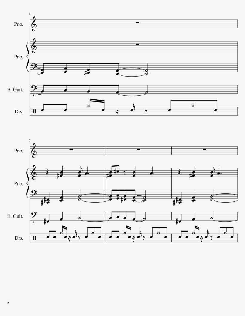 Shadow Man Stage Sheet Music Composed By Yasuaki Fujita - Star Wars Easy Piano Pdf, transparent png #2301076