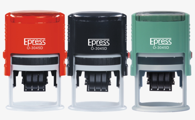 Self Inking Dater Epress Stamp 3045 Oval Business Stamp - Timestamp, transparent png #2301505