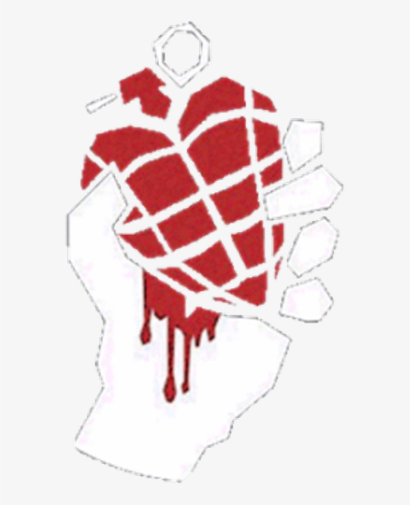 Green Day Greenday Heart Grenade Heartgrenade American - Green Day Heart Png, transparent png #2302077