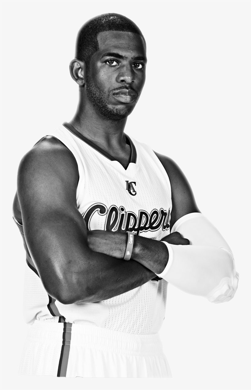 Text Paul To 69622 To Send Chris Paul To The 2015 All-star - Chris Paul Black And White, transparent png #2302339