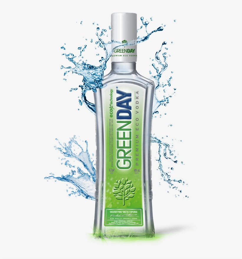 Горілка Green Day / Водка Green Day - Горілка Green Day 0 5л, transparent png #2302377