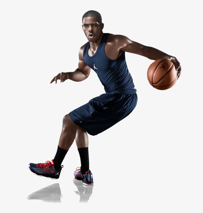 The New Chris Paul Basketball Shoe - Dribble Basketball, transparent png #2302612