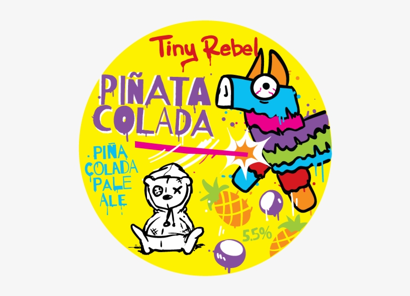 Piña Colada Pale Ale - Tiny Rebel Dirty Stop Out, transparent png #2302715