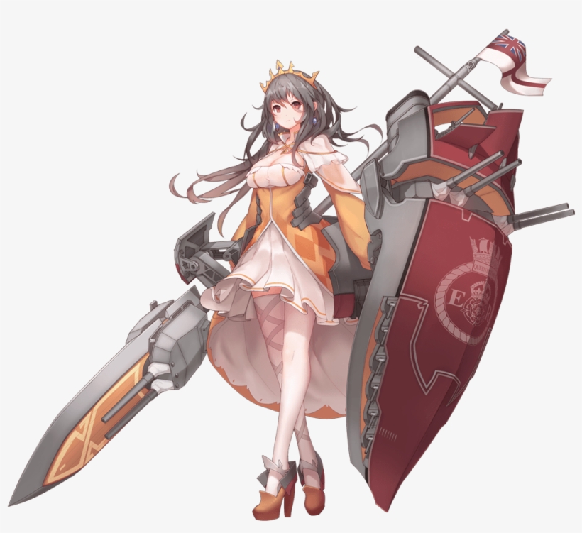Queen Elizabeth - 戦艦 少女 クイーン エリザベス, transparent png #2302855